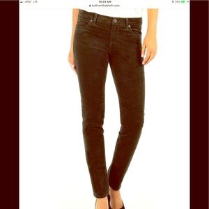 Curduroy jeans - olive